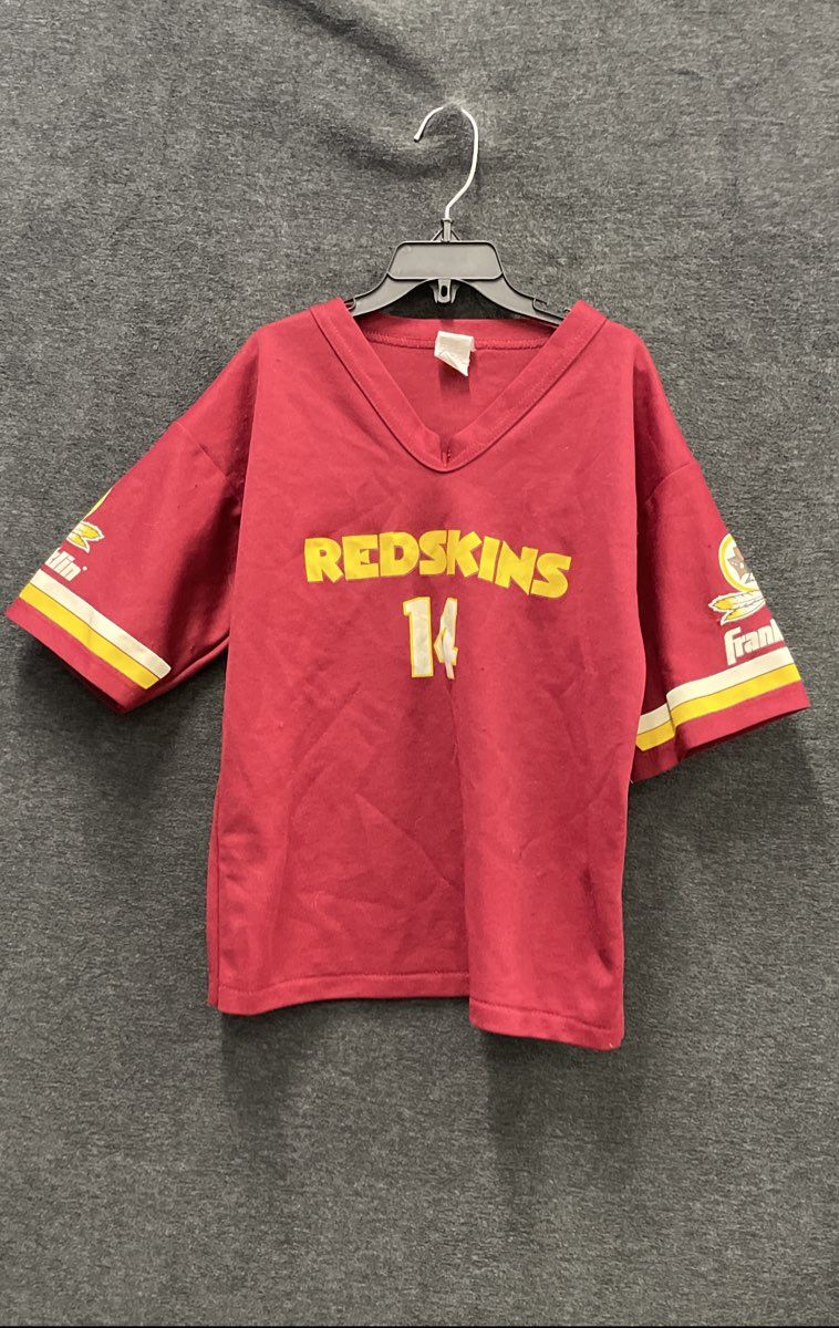 Vintage 90s Washington Redskins NFL Youth Jersey Shirt Franklin Made USA Sz M