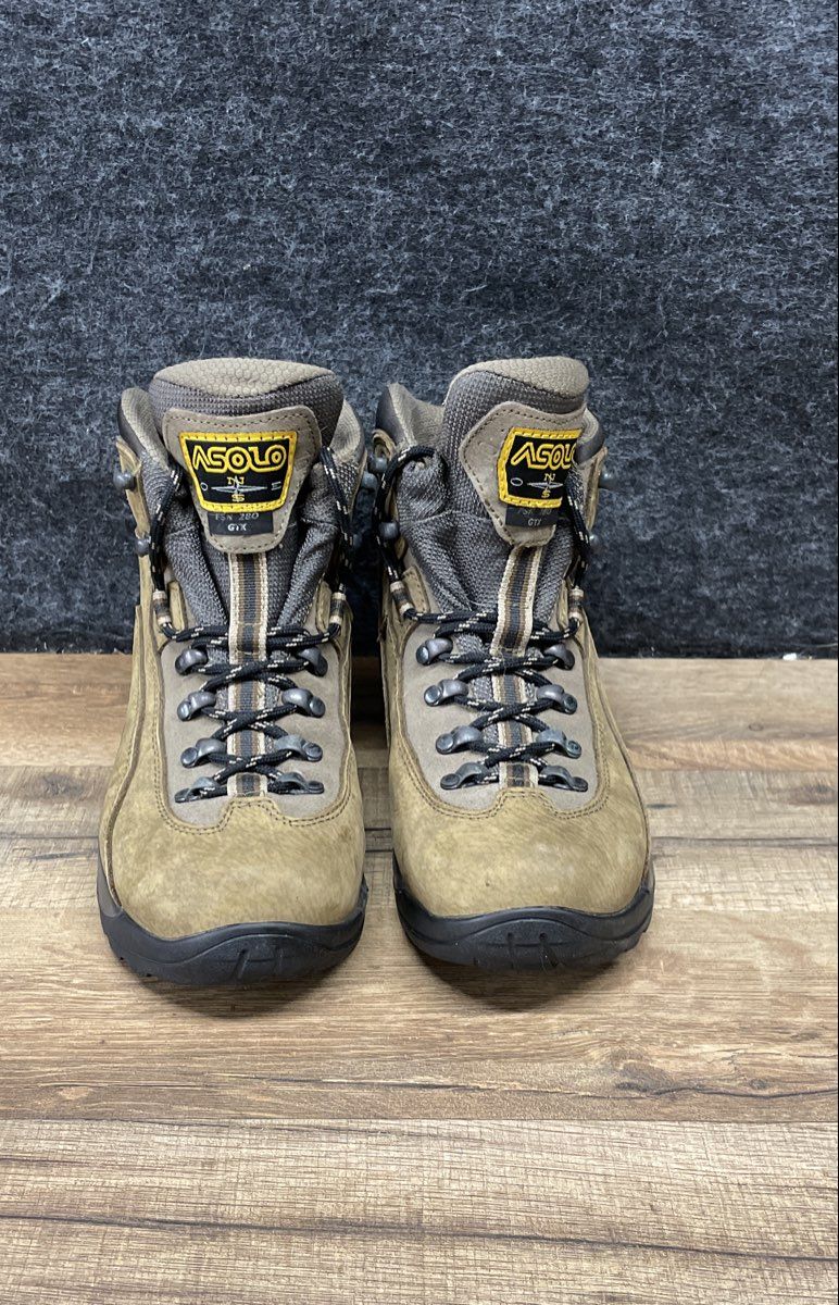Asolo FSN 280 GTX Tan Brown Gore-Tex Hiking Boots Women's Size 6.5