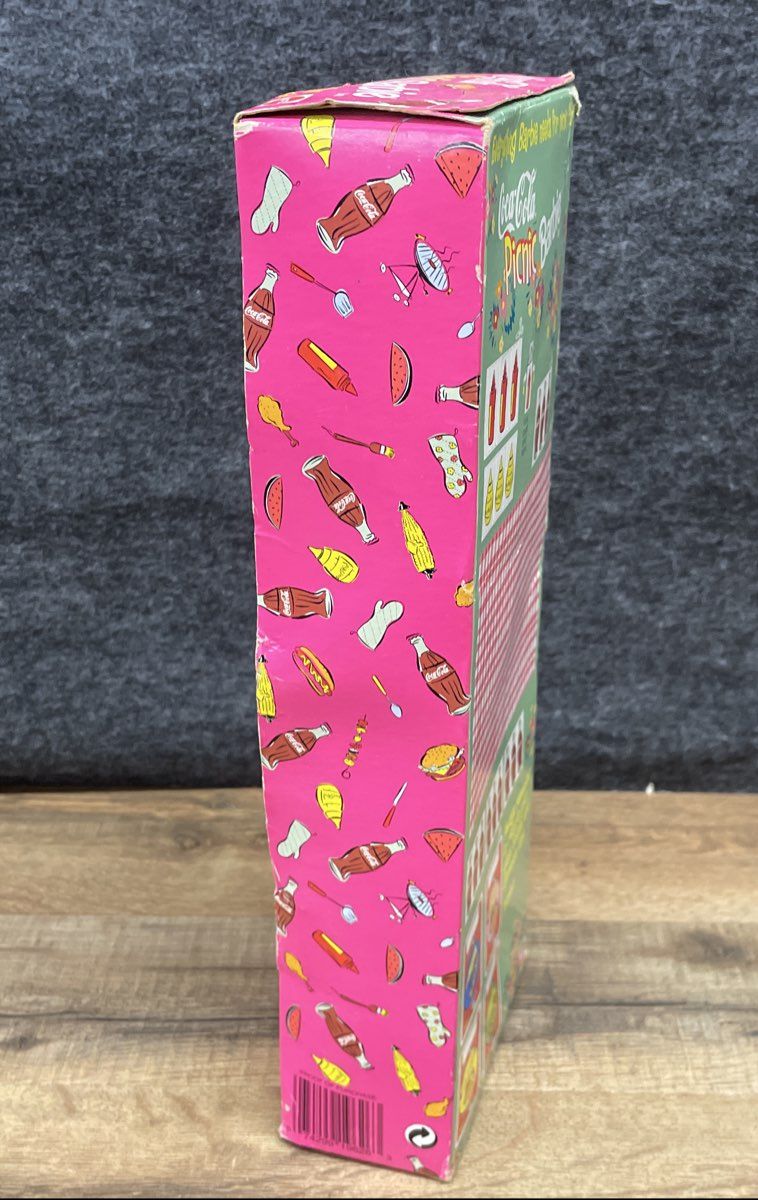 1997 Mattel Coca-Cola Picnic Barbie Doll Special Edition New In Box