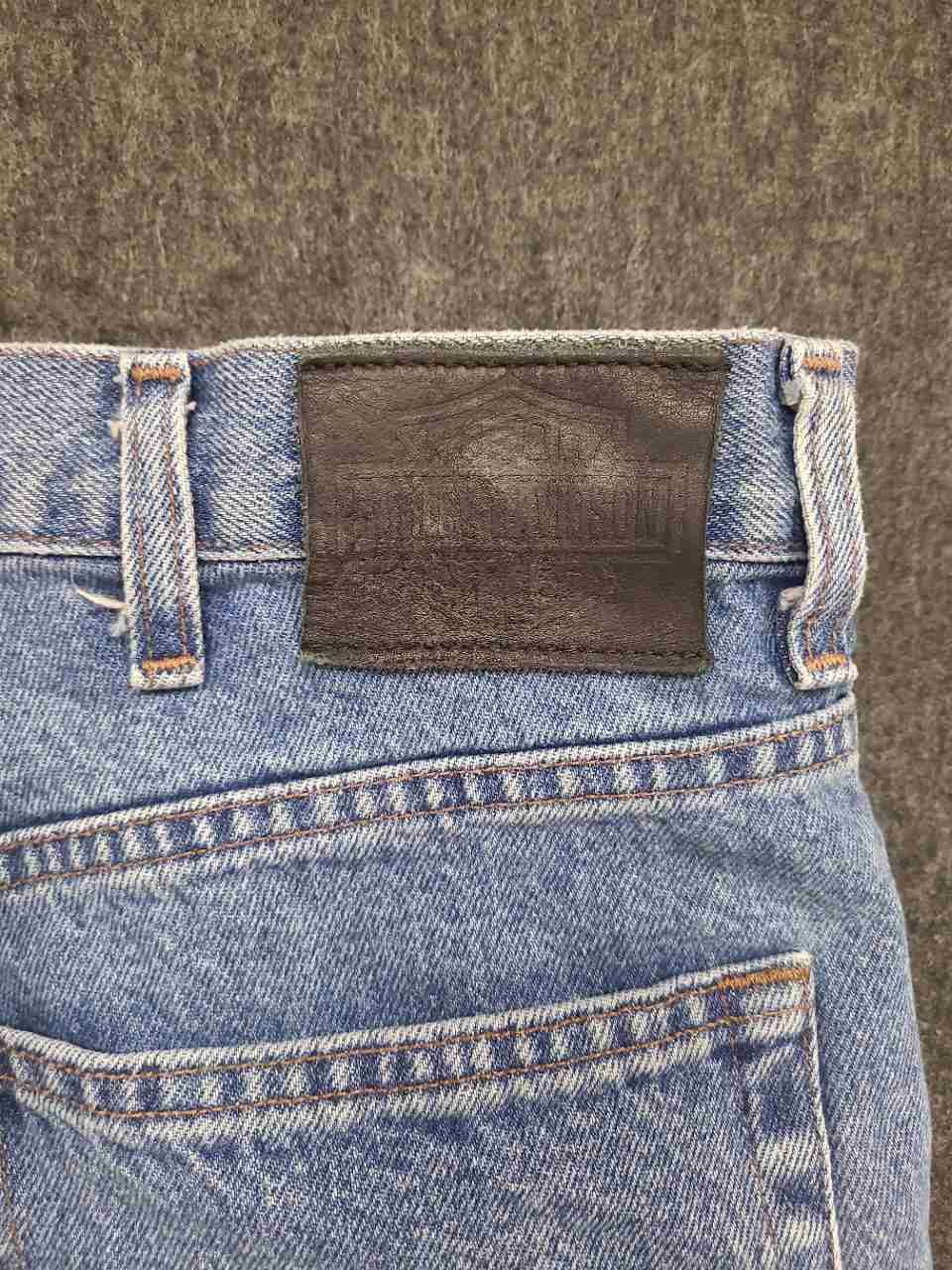 Vintage 90s Harley-Davidson Relaxed Fit Light Wash Denim Jeans Sz 38x30