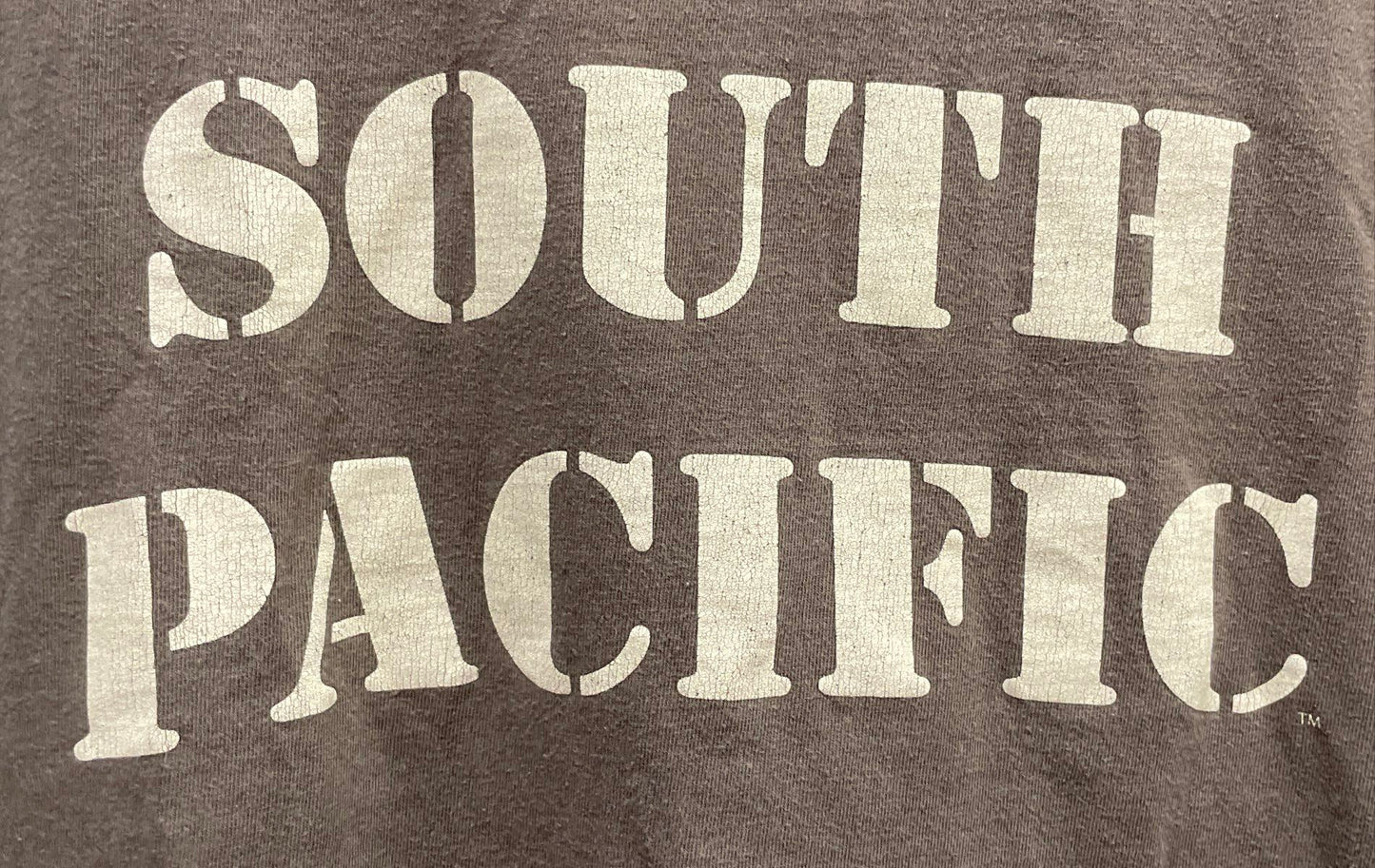 South Pacific Musical Royal National Theatre Promo T-Shirt B&C Collection Sz XL
