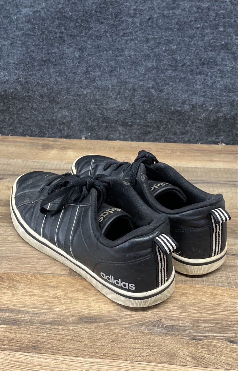 Adidas Cloudfoam Advantage Black White Sneakers Size 10