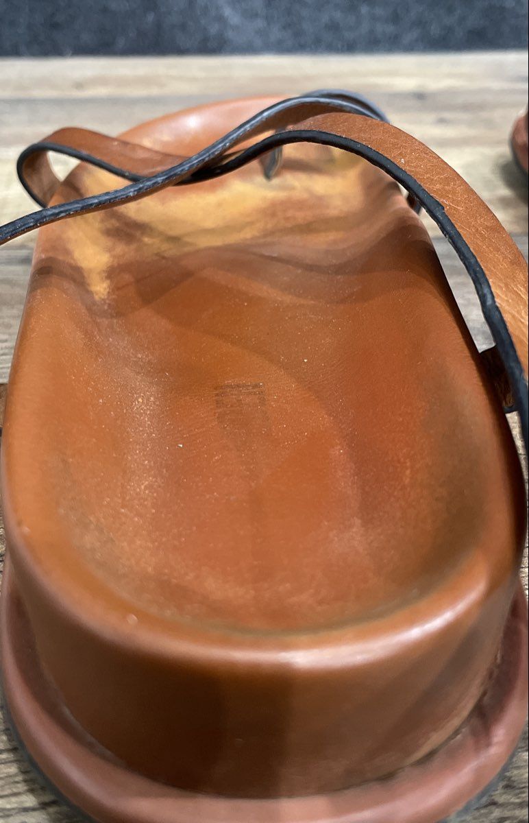 Steve Madden Brown Strappy Toe Loop Slingback Sandals Women's Size 8M