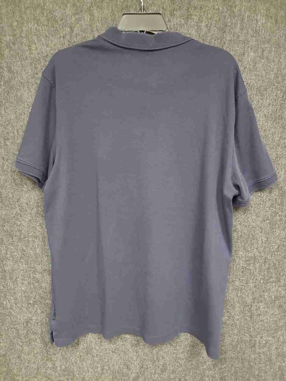 Calvin Klein Men's Purple Liquid Cotton Short Sleeve Polo Shirt Sz XL