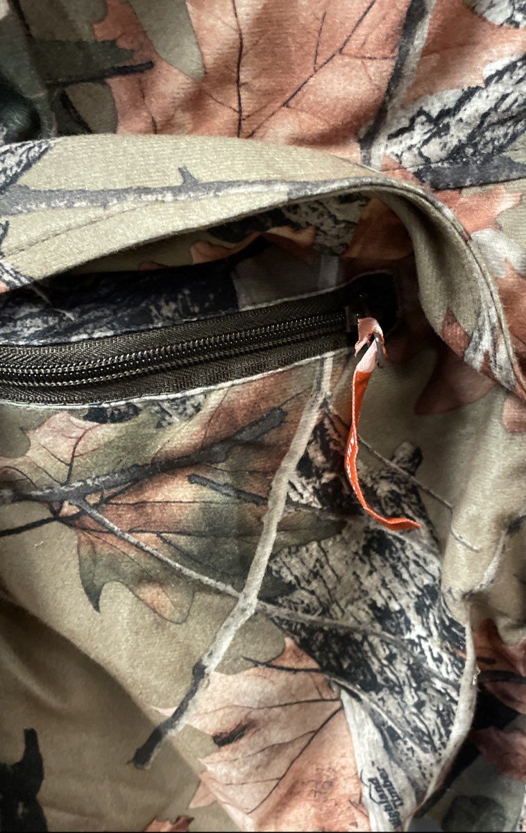 Trail Crest Men's Highland Timber Camouflage Full Zip Snap Front Jacket Sz 2XL
