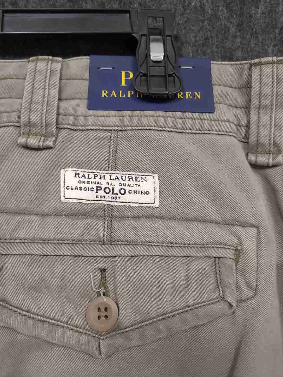 Polo Ralph Lauren Men's Mount Green Classic Polo Chino Cargo Shorts NWT Sz 42