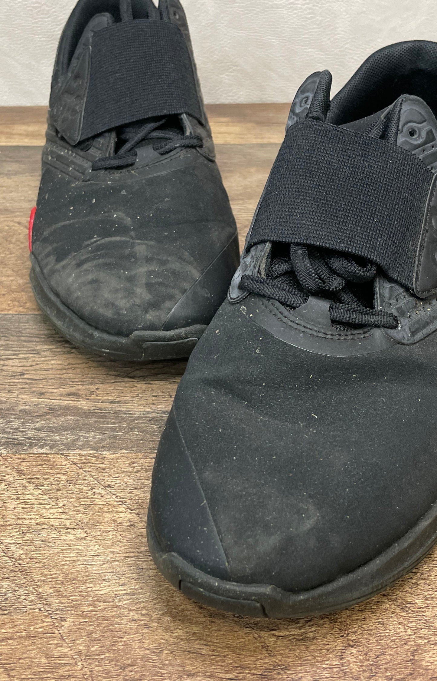Jordan Relentless Triple Black Gym Red Training Shoes Size 11