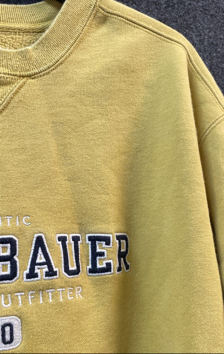 Eddie Bauer Sport Shop Men's Mustard Yellow Outdoor Outfitter Sweatshirt XXLT