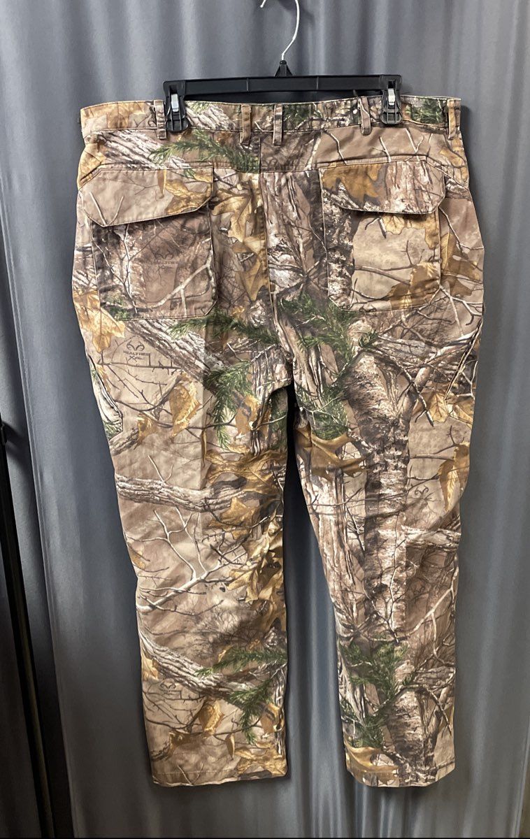 Game Winner Men's Realtree Xtra Camo Cargo Hunting Pants Size 40x30
