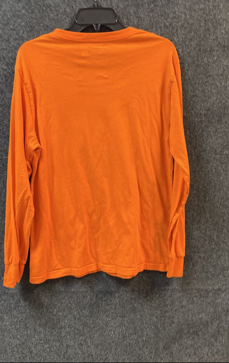 Polo Ralph Lauren Boys' Orange Long Sleeve Ski Graphic 92 T-Shirt Sz XL 18-20