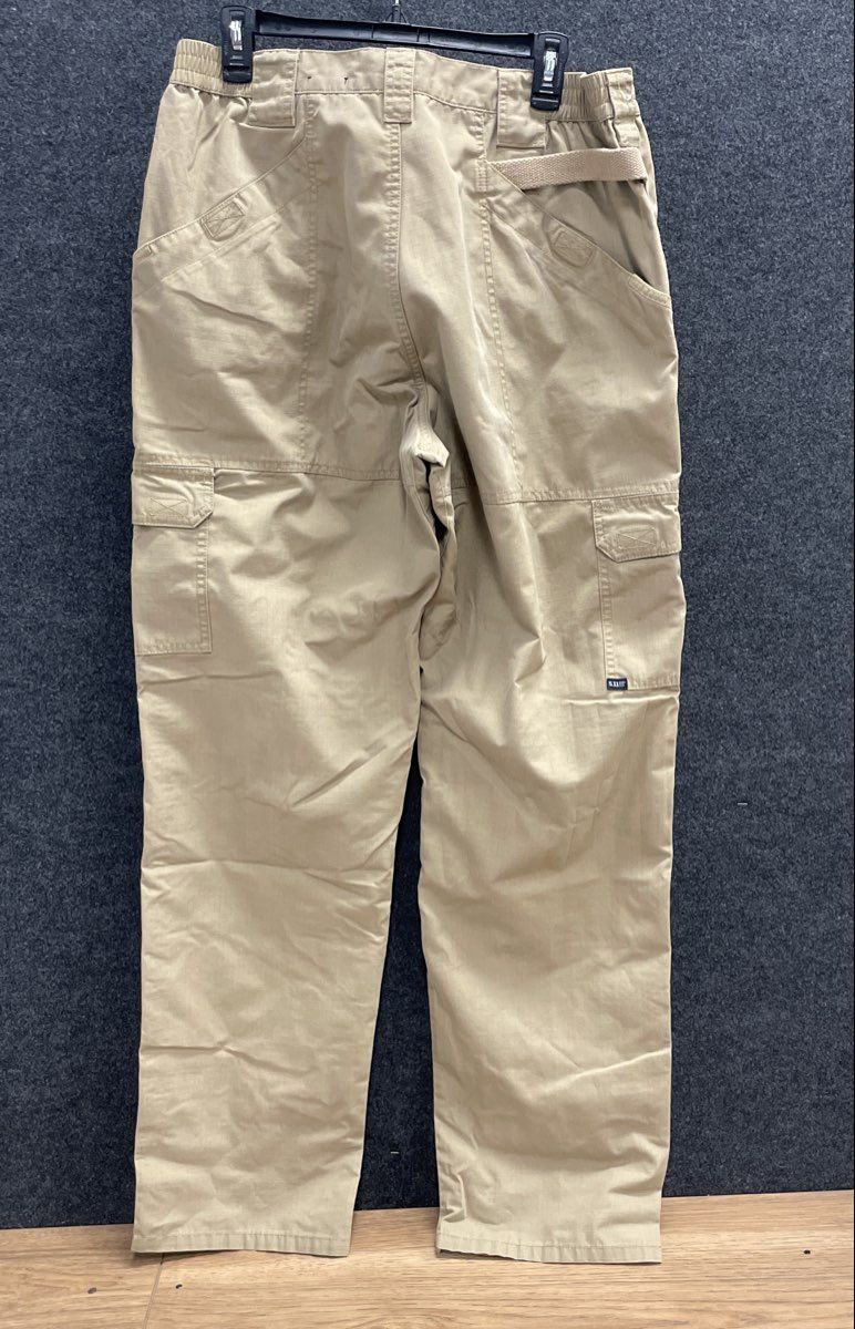 5.11 Tactical Men's Khaki Tactical Series Ripstop Cargo Pants Sz 36x36