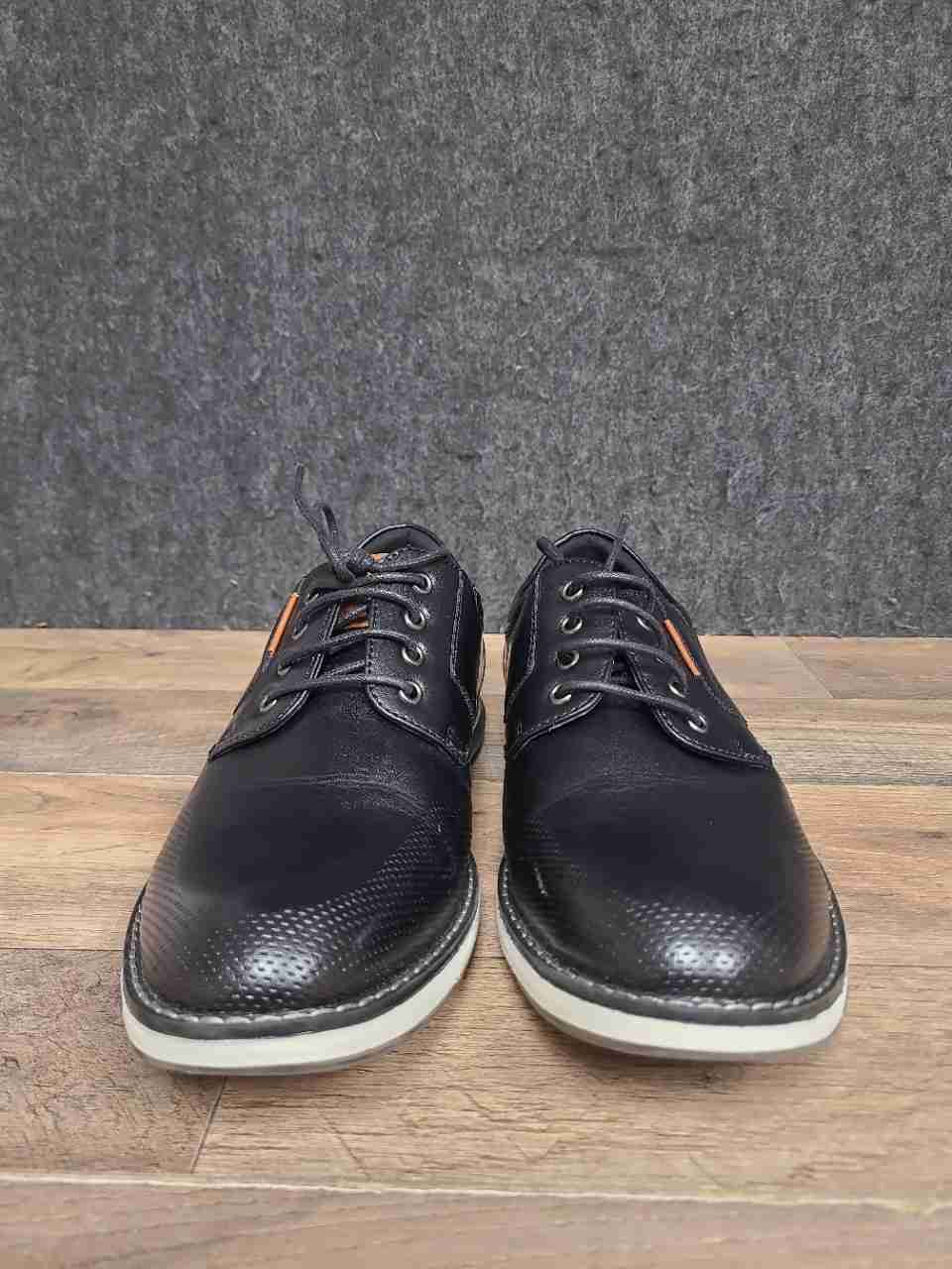Bruno Marc Men's SBOK2336M Black Tan Casual Oxford Dress Shoes Size 8