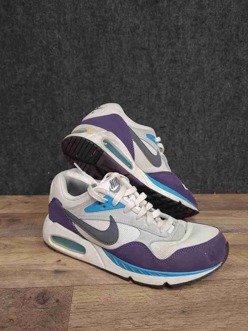 Nike Air Max Correlate White Purple Blue Women's Sneakers Size 9.5