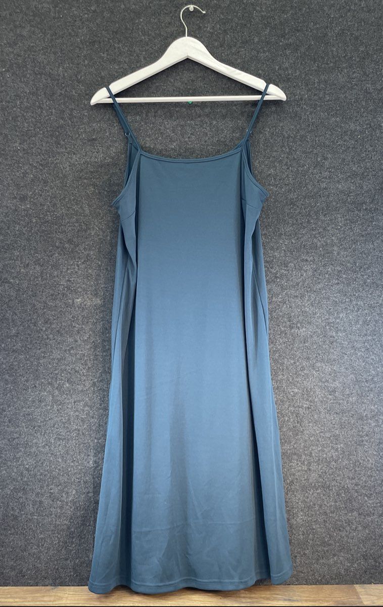 Suzanne Betro Women's Teal Floral Lace Empire Waist Midi Dress Sz XL NWT