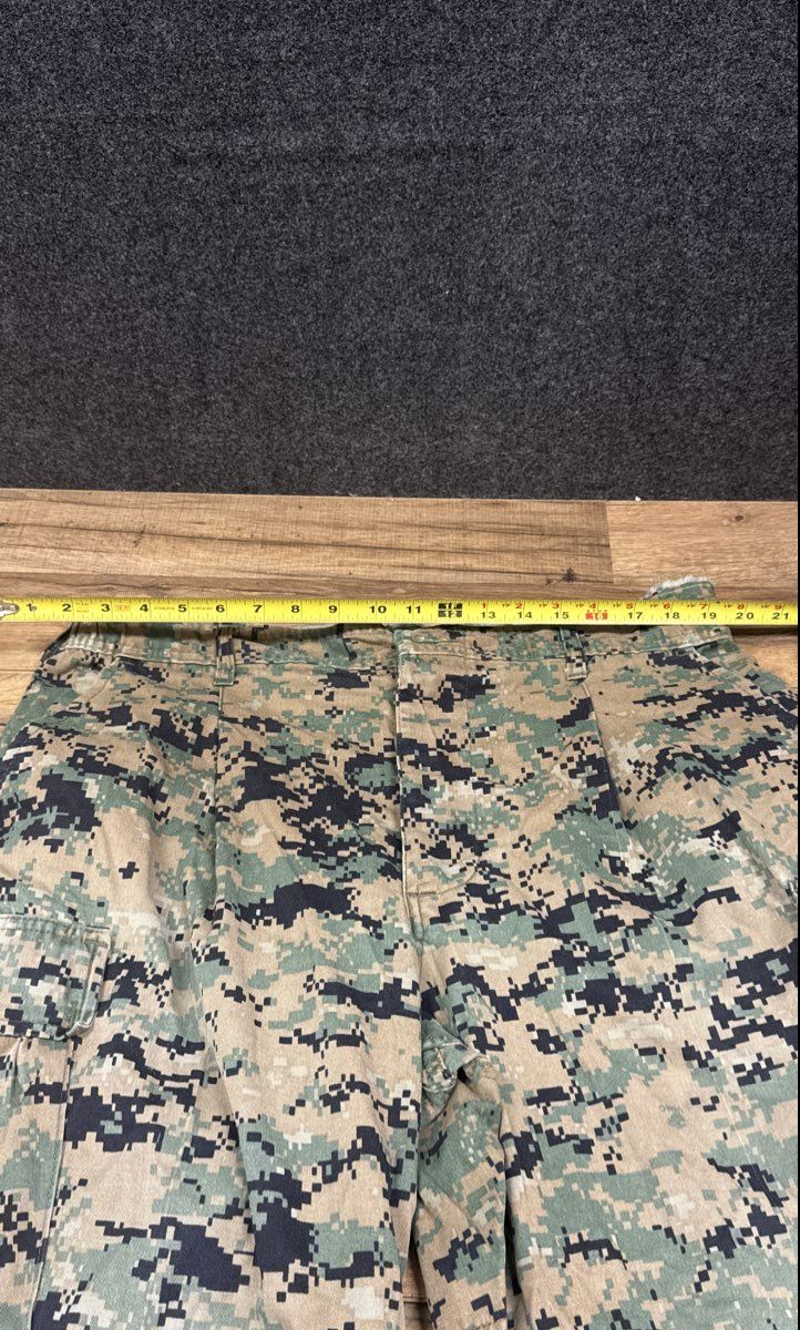 USMC Military Issue Men's MCCUU Combat Trousers MARPAT Woodland Camo Sz L Reg