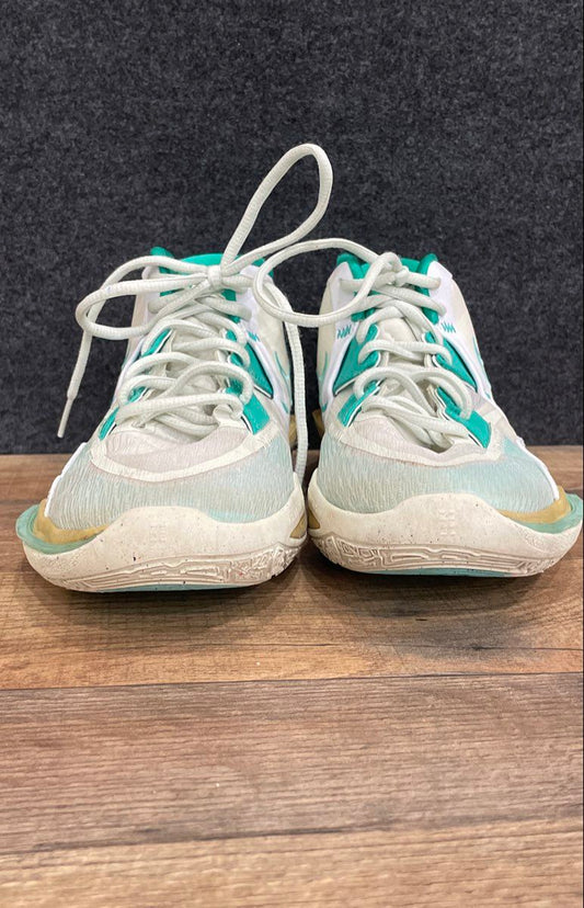 Nike Kyrie Infinity White Teal Gold Youth Basketball Shoes Size 6.5Y