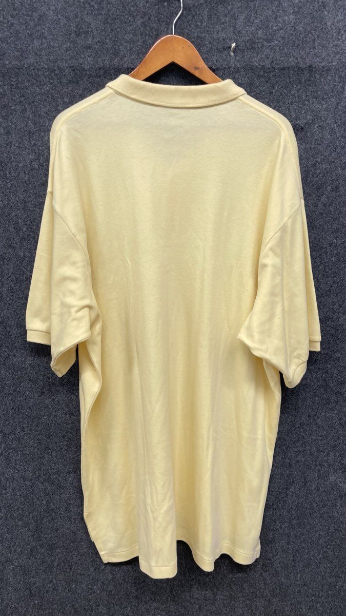 Polo Ralph Lauren Men's Polo Shirt Yellow Short Sleeve Vintage 90s Sz XXL