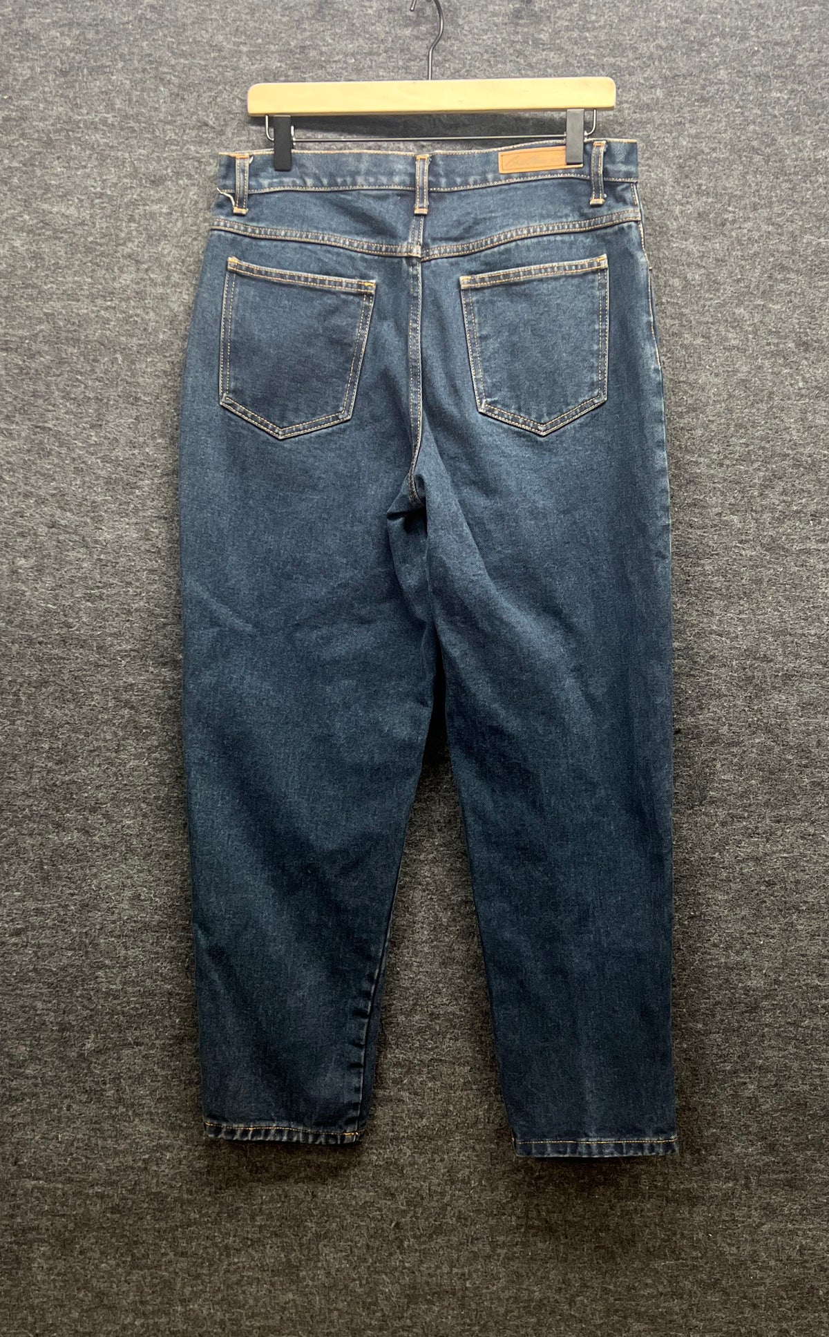 Bill Blass Women's Vintage 90s Dark Wash Easy Fit Petite High Rise Jeans Sz 10P