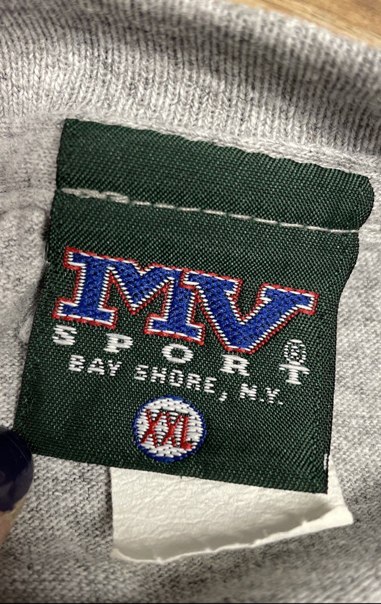 Vintage 90s MV Sport Old Dominion University Gray Long Sleeve T-Shirt Mens XXL