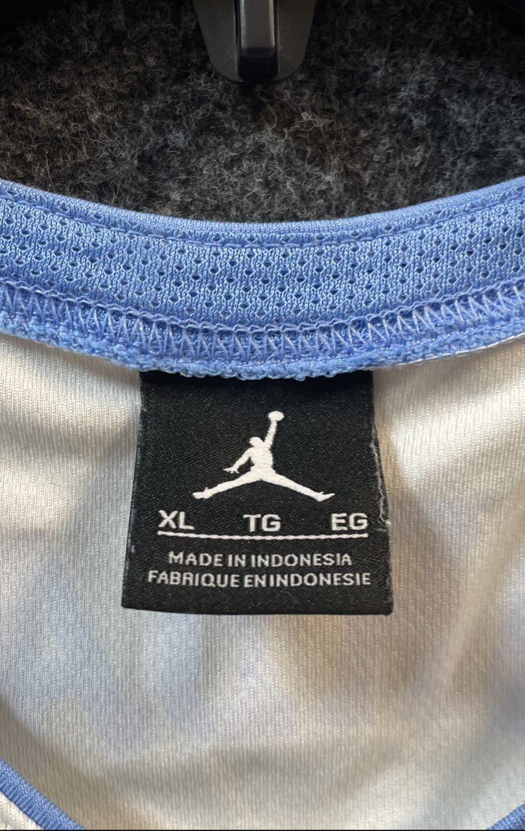 Jordan Kids North Carolina Tar Heels #23 Michael Jordan White Jersey Sz XL