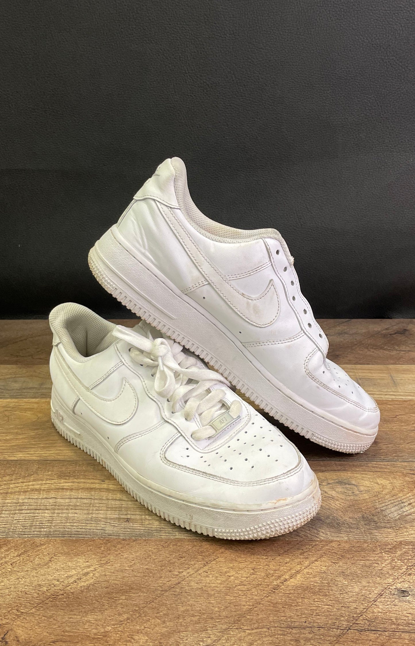 Nike Air Force 1 Low '07 Triple White Sneakers Women's Size 9.5