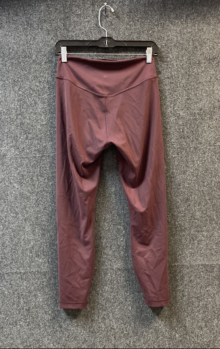 Lululemon Women's Align High-Rise 25" Leggings Burgundy Plum Sz 8