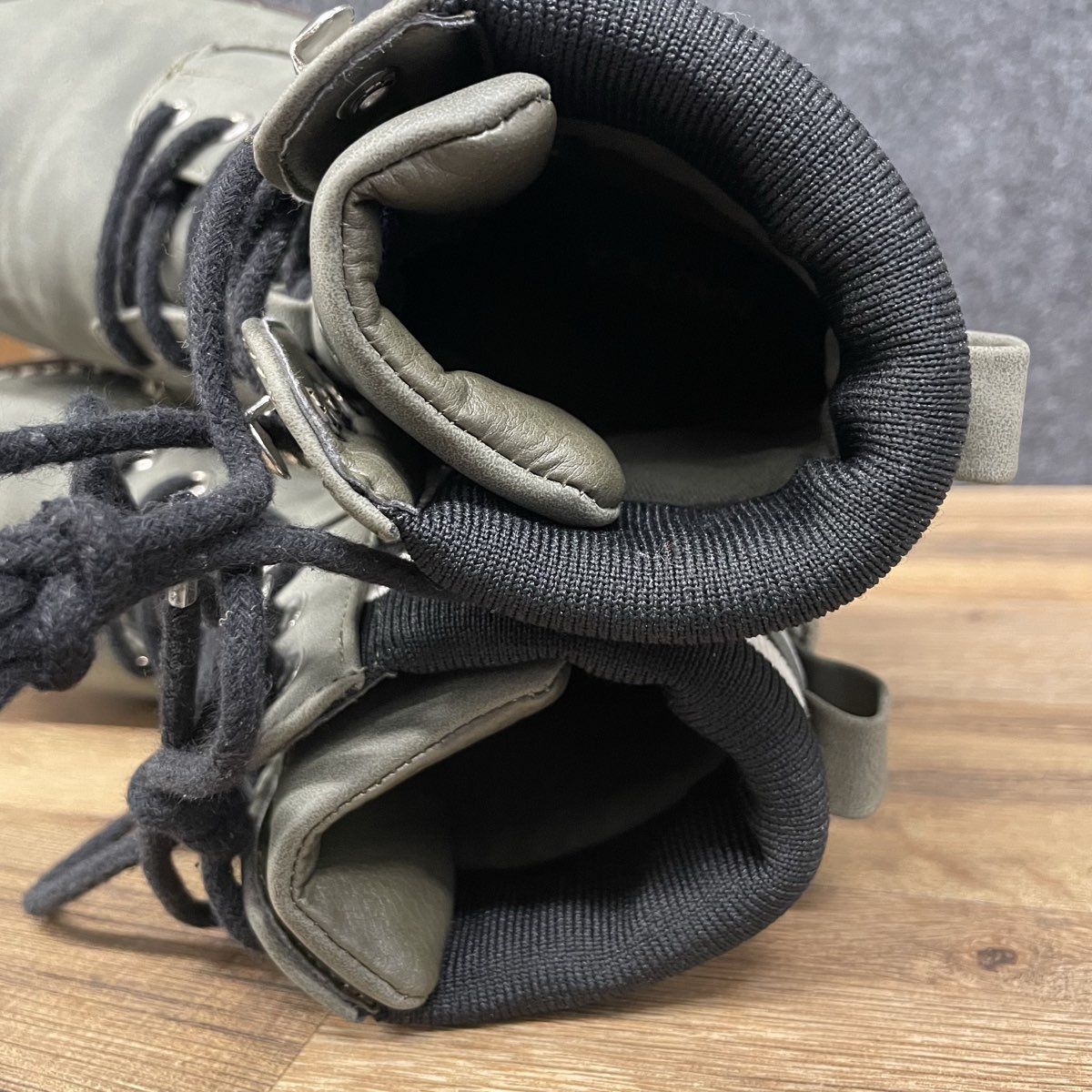 Nautica Galiah Olive Green Women's Lace Up Combat Boots Size 7.5
