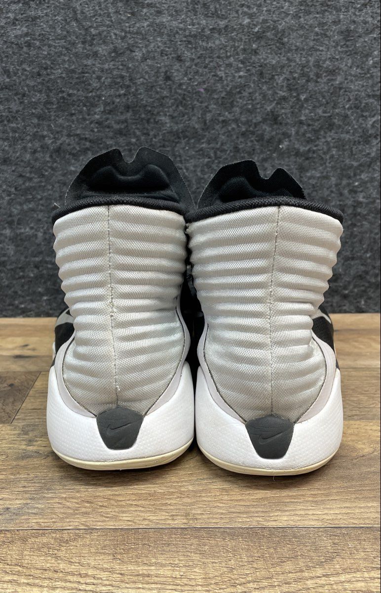 Nike Prime Hype DF 2016 Black Metallic Silver White Shoes Women's Size 9