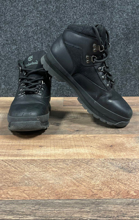 Timberland Eurohiker Black Boy's Size 5Y