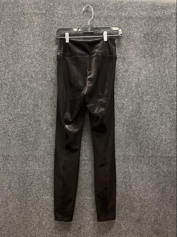 White House Black Market Women's Black Ribbed Runway Leggings NWT Sz 6