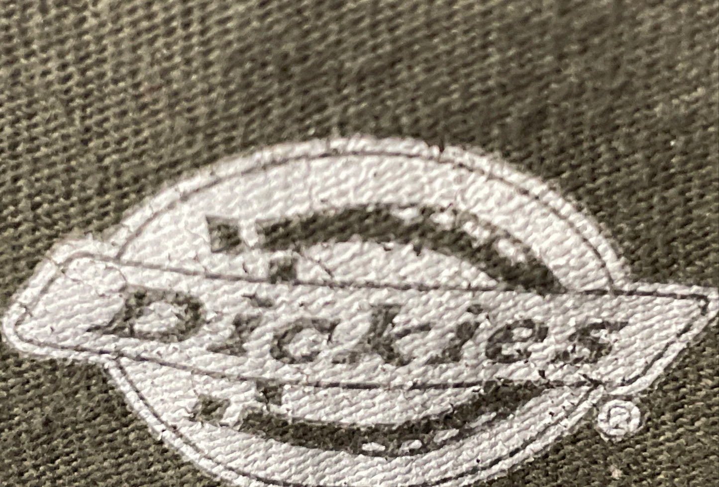 Dickies Men's Dark Green Short Sleeve Pocket T-Shirt Heavyweight Cotton XL