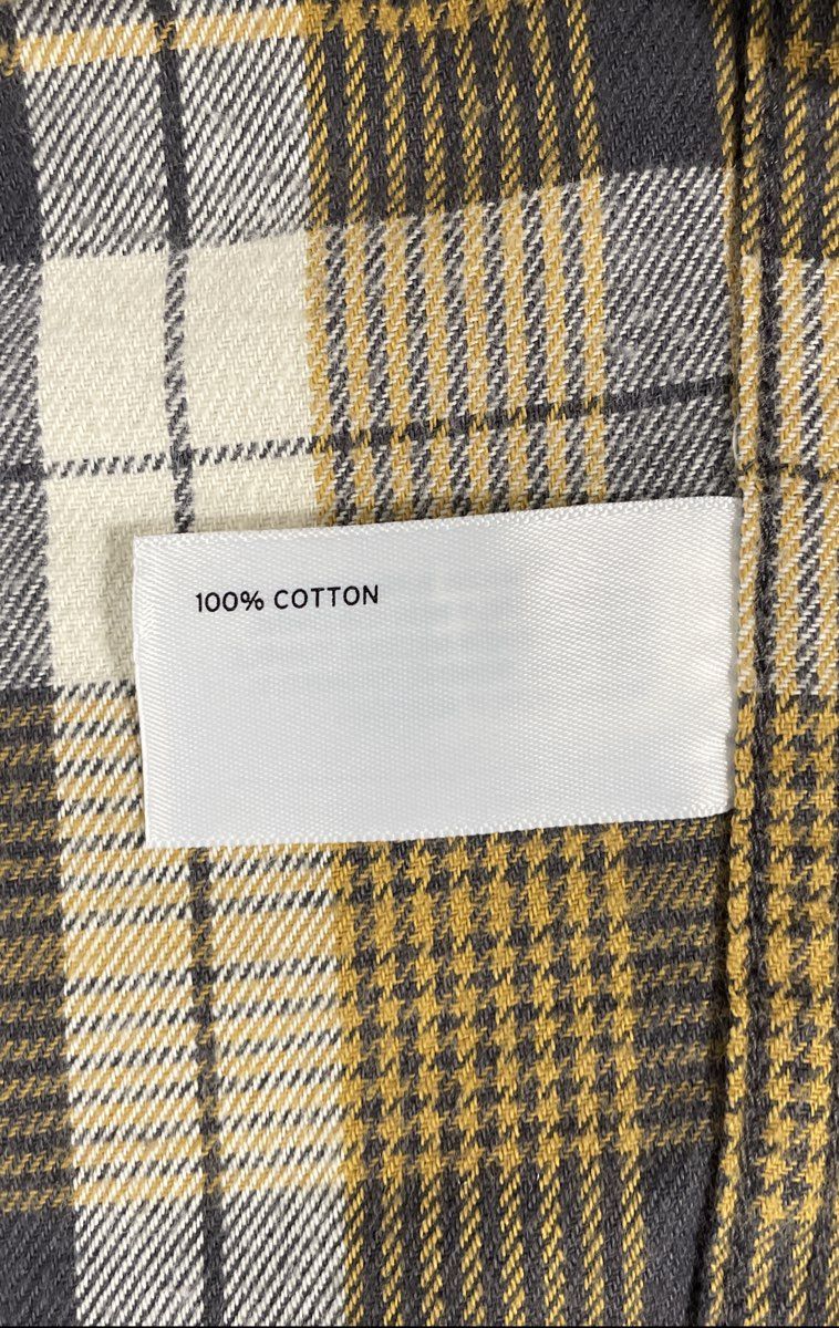 Duluth Trading Co Men's Yellow Plaid Free Swingin' Flannel Shirt XL Relaxed