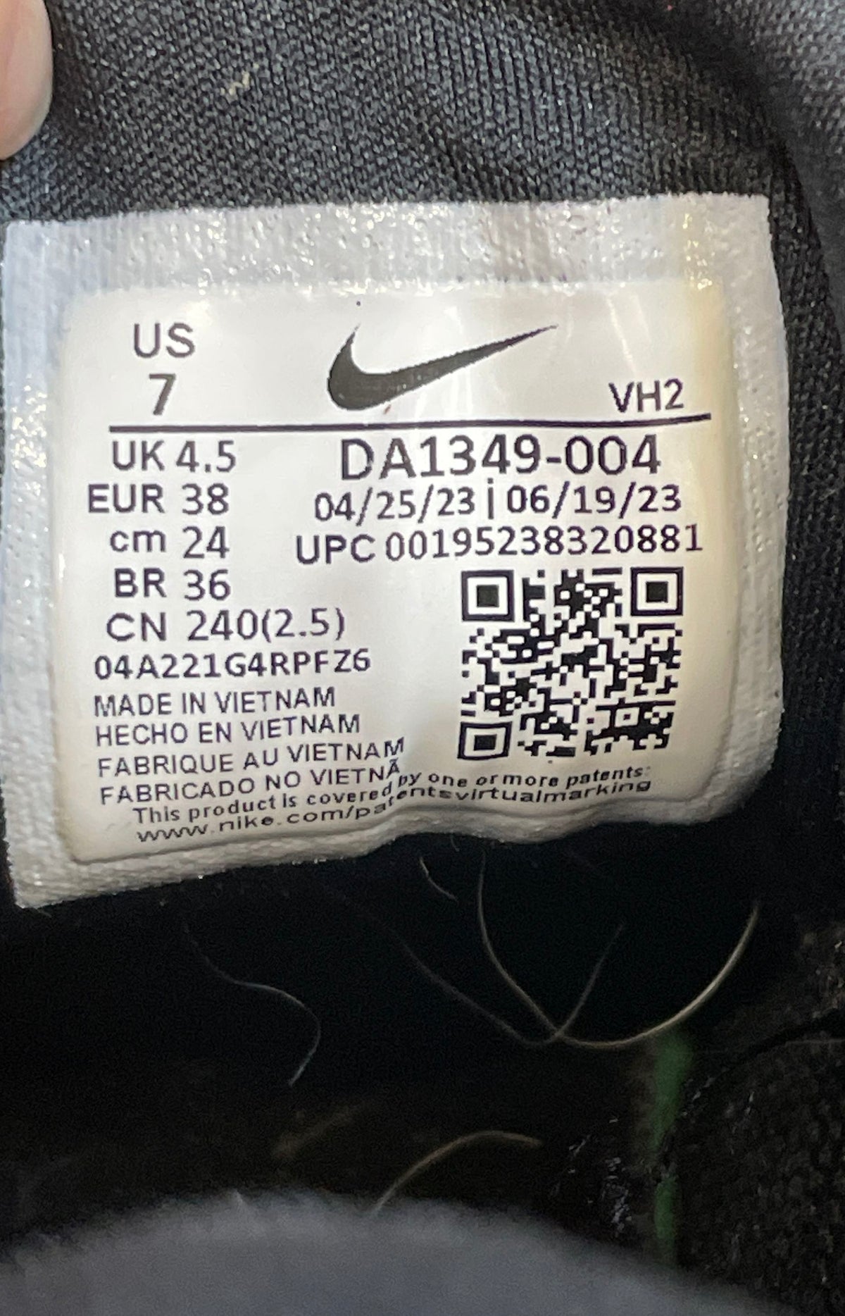 Nike Renew Ride 3 Black White Women's Running Shoes Size 7