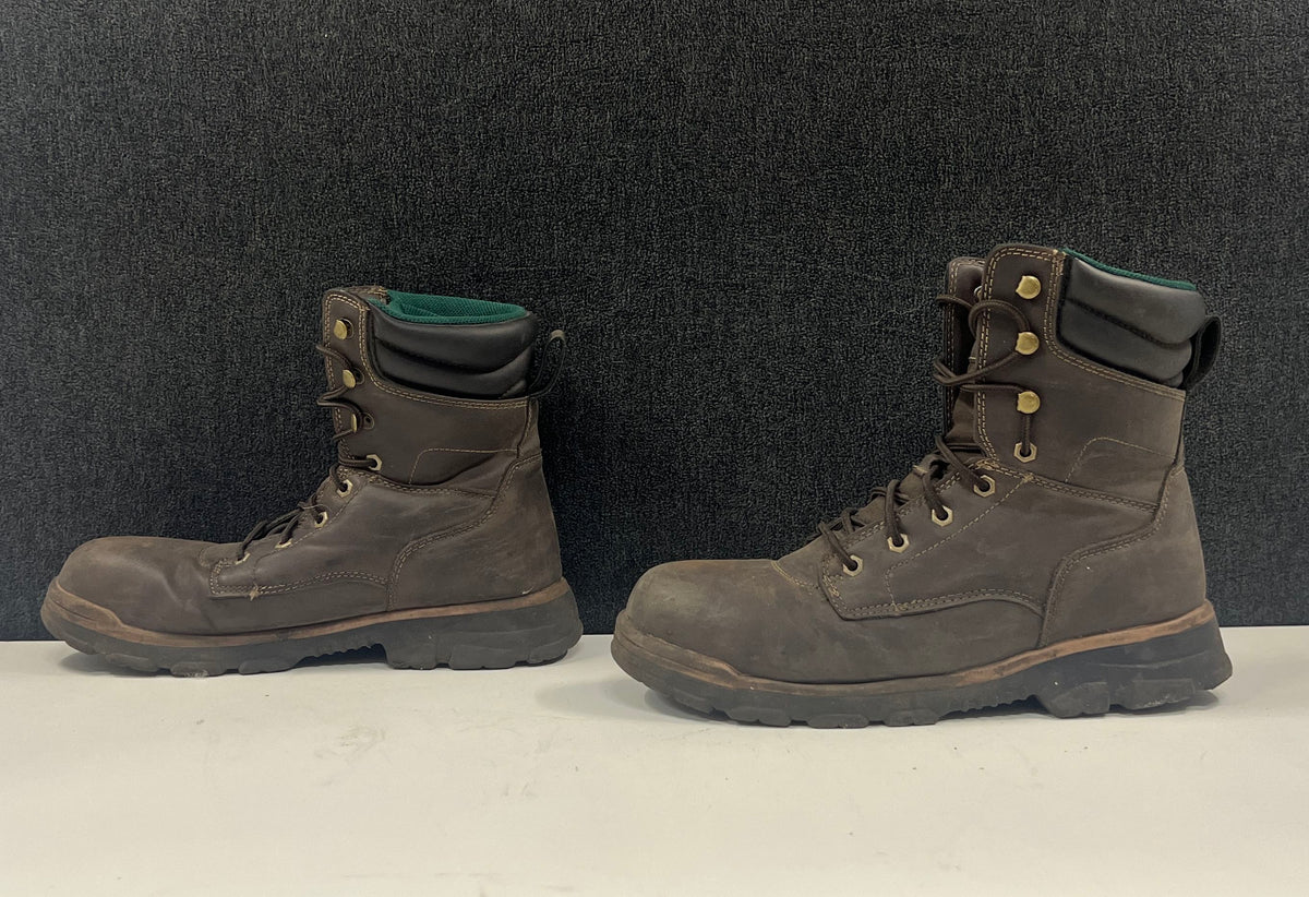 Brahma MNBR42JT002 Dark Green Safety Toe Work Boots Men's Size 11
