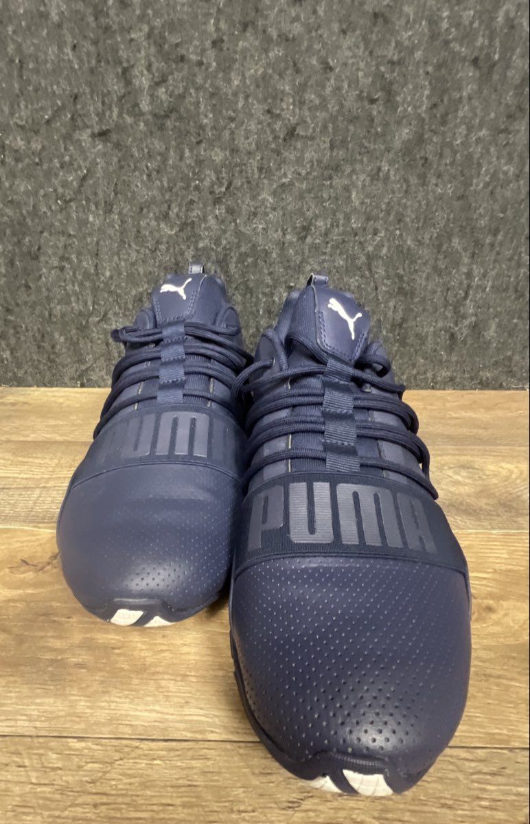 Puma Cell Regulate Woven Peacoat Blue Lifestyle Sneakers Men's Size 9.5