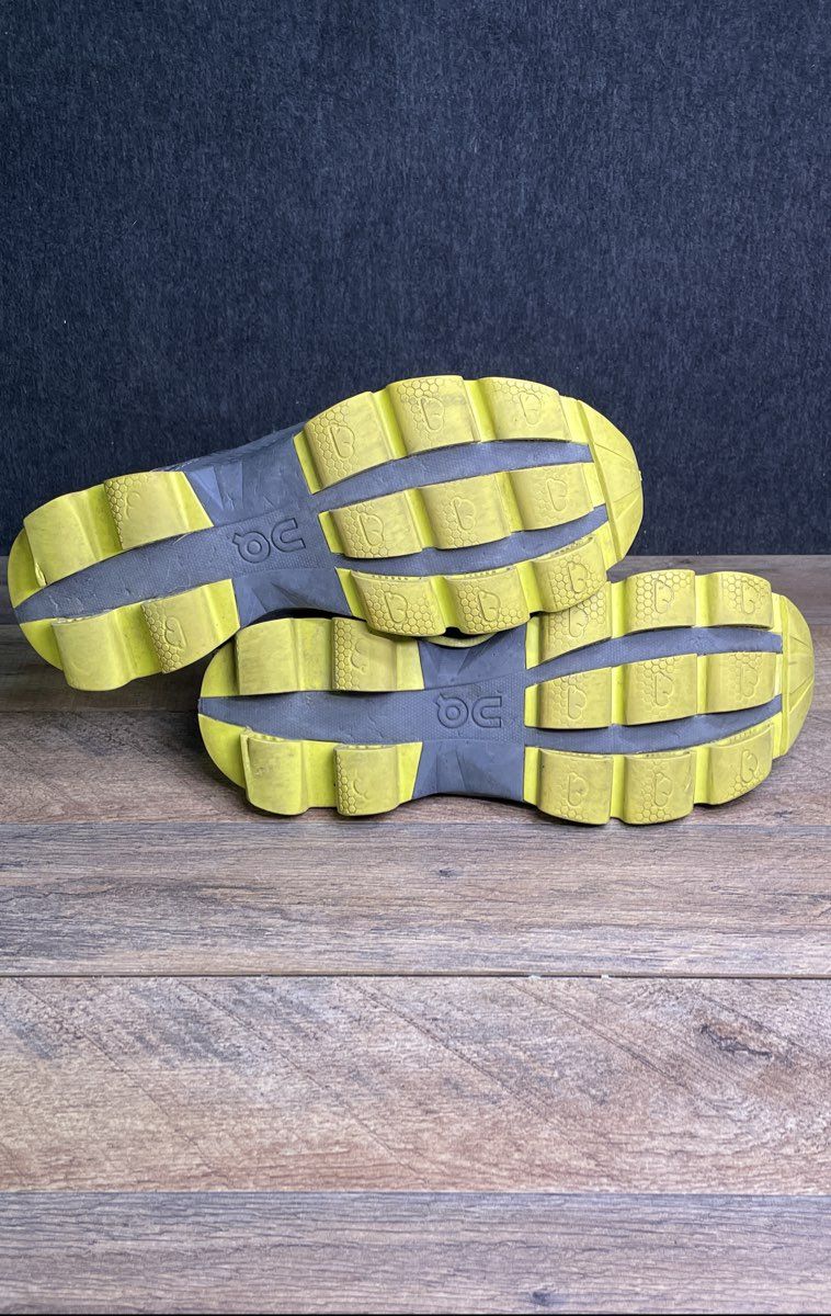 On Running Cloudsurfer Grey Yellow Men's Running Shoes Size 9
