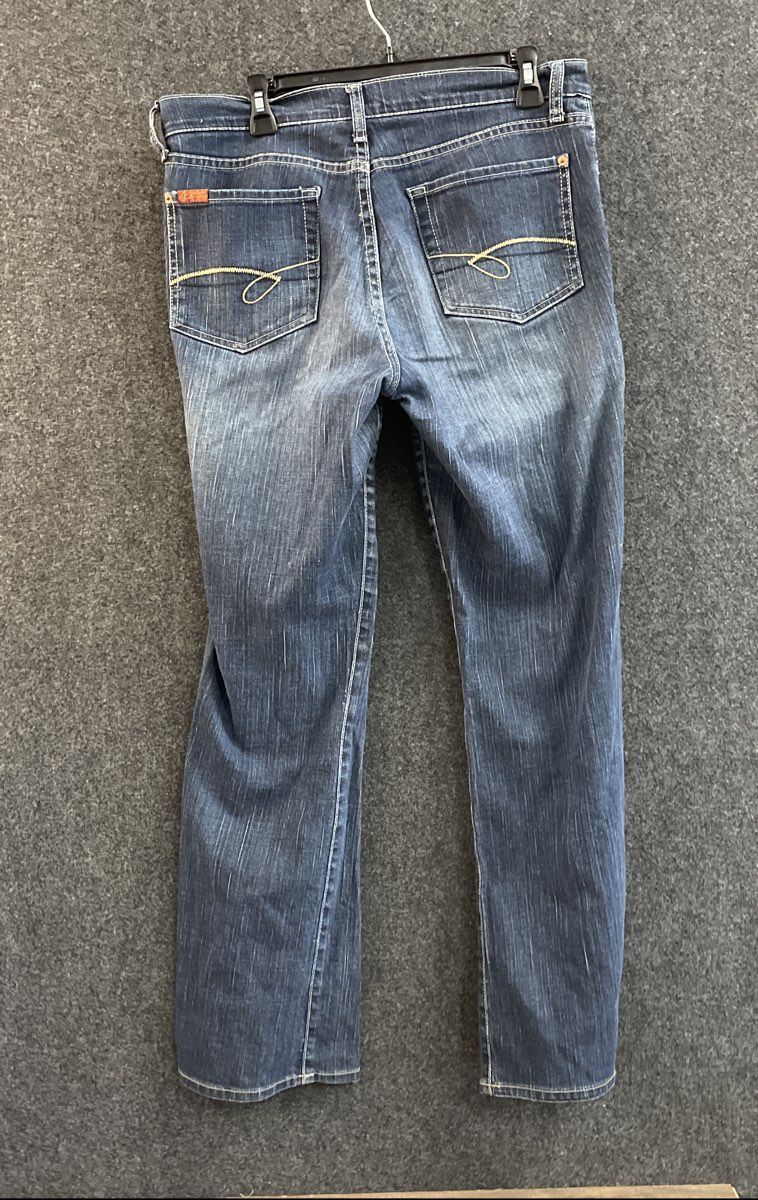 Jordache Women's Premium Blue Bootcut Jeans Faded Denim Size 10