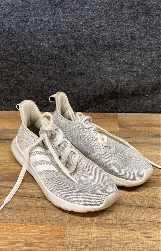 Adidas Cloudfoam Pure 2.0 Cloud White Grey Women's Running Sneakers Size 8