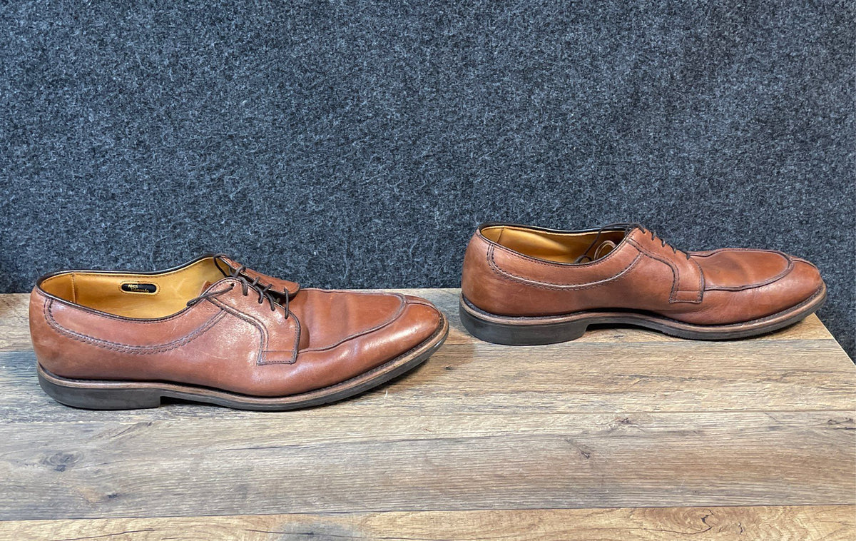 Allen Edmonds Fairgate Brown Leather Split Toe Derby Men's Shoes Size 13 2A