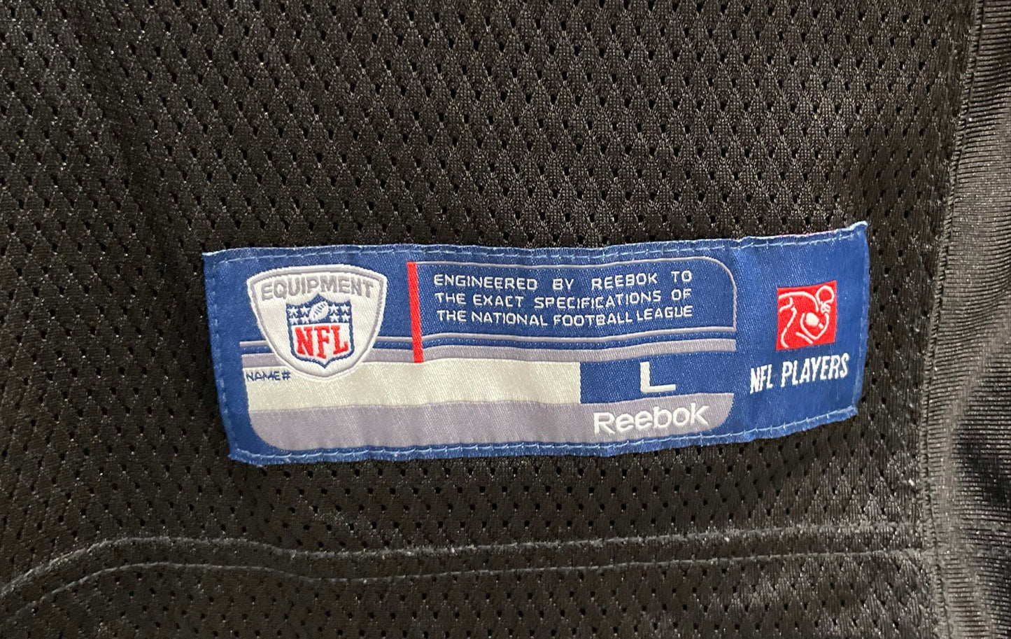 Reebok Men's Pittsburgh Steelers James Farrior #51 Football Jersey Black Sz L