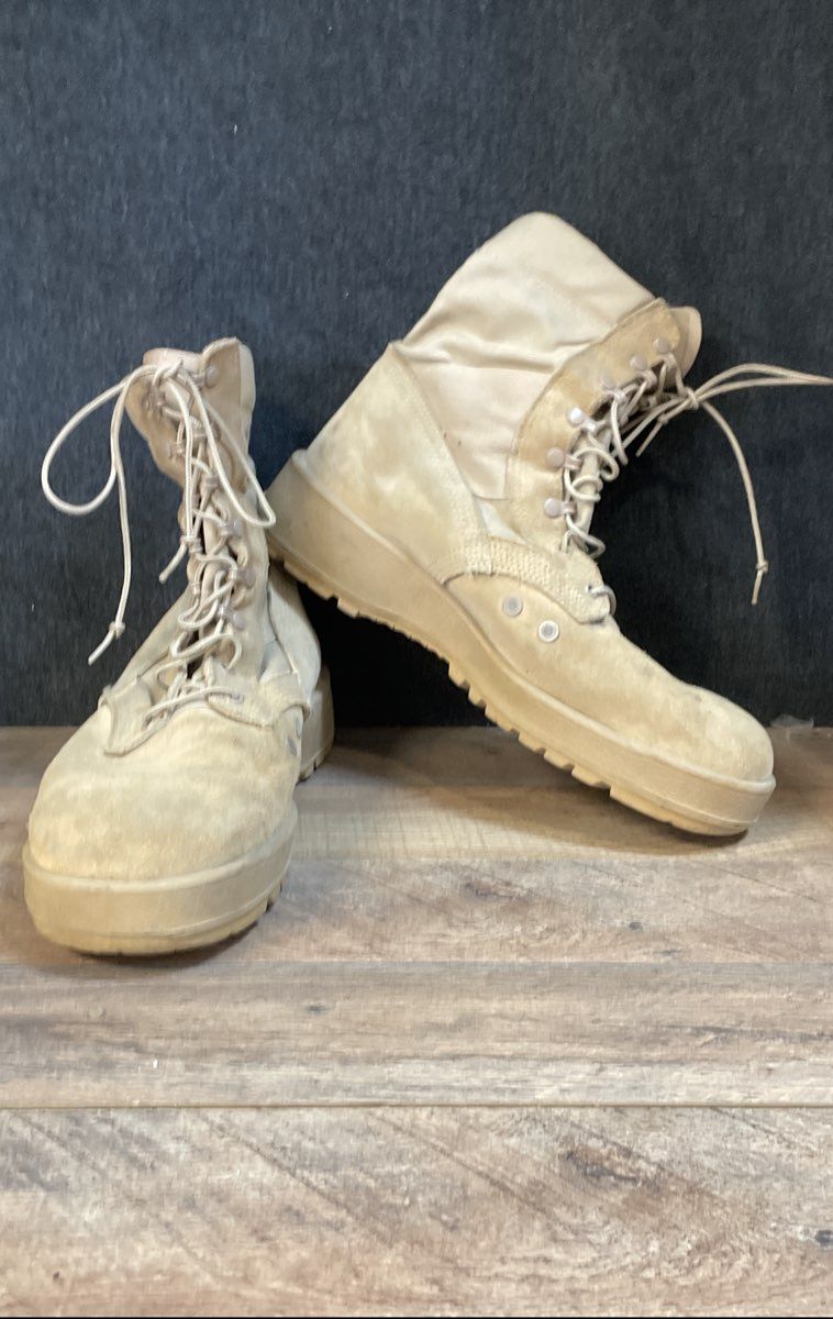 Altama Tan Desert Hot Weather Military Combat Boots Size 12W