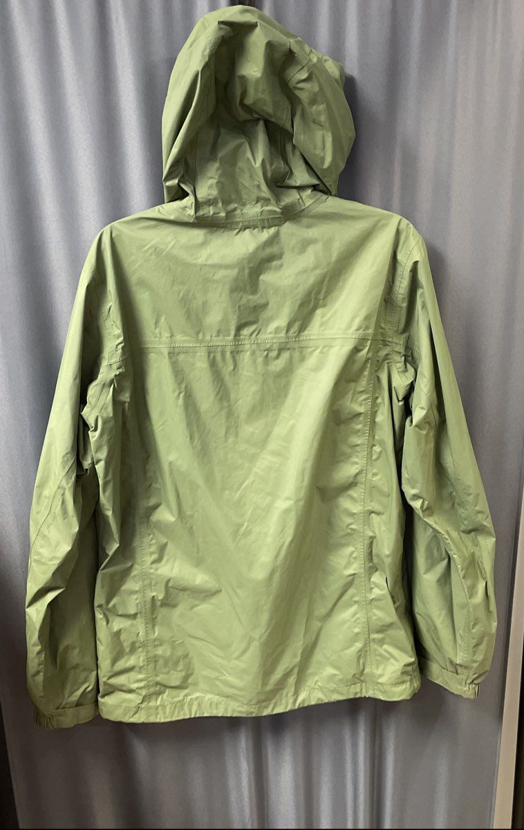 Columbia Men's Green Omni-Tech Waterproof Hooded Rain Jacket Size S