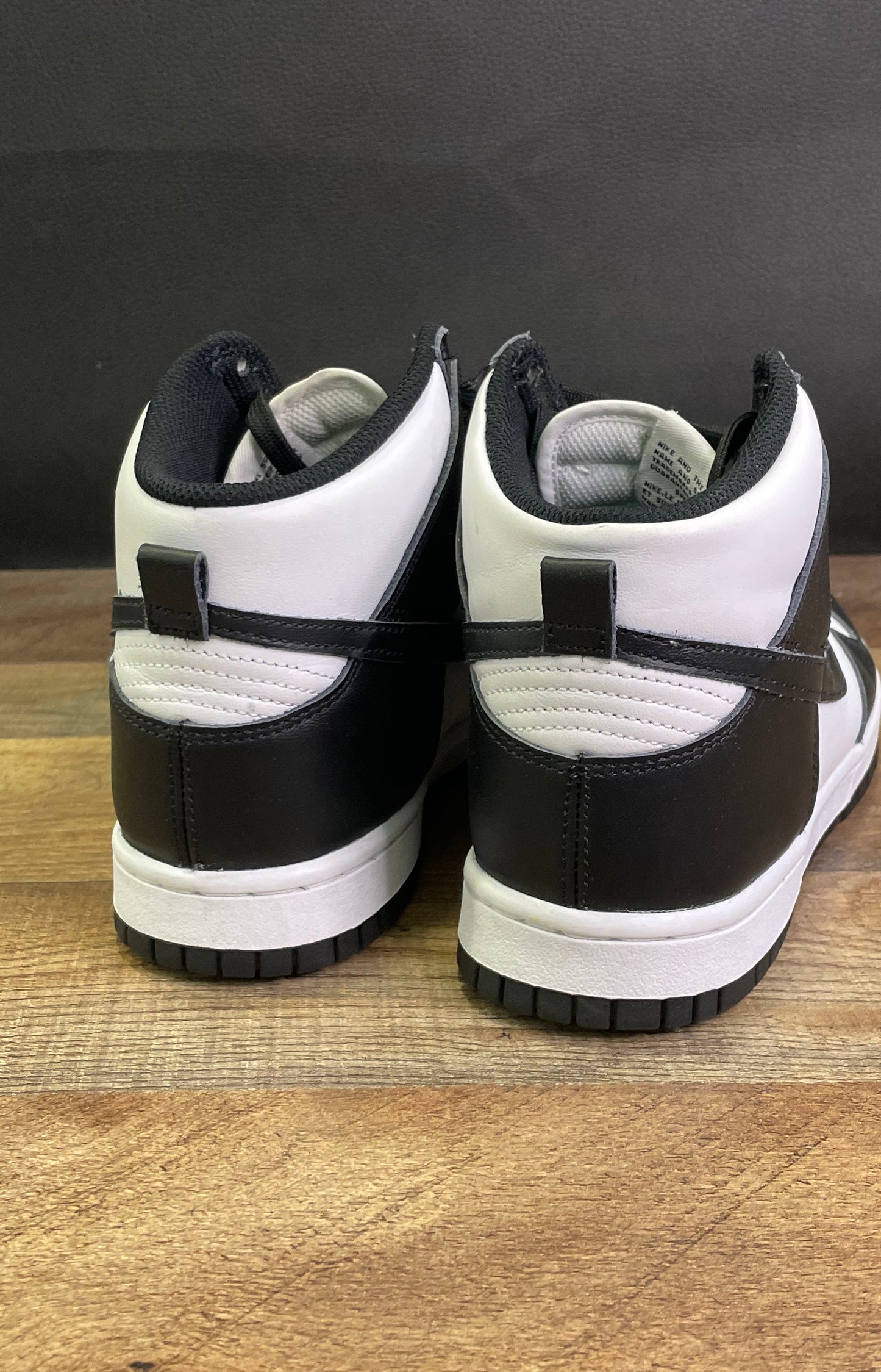 Nike Dunk High Retro Panda White/Black Sneakers Size 7.5
