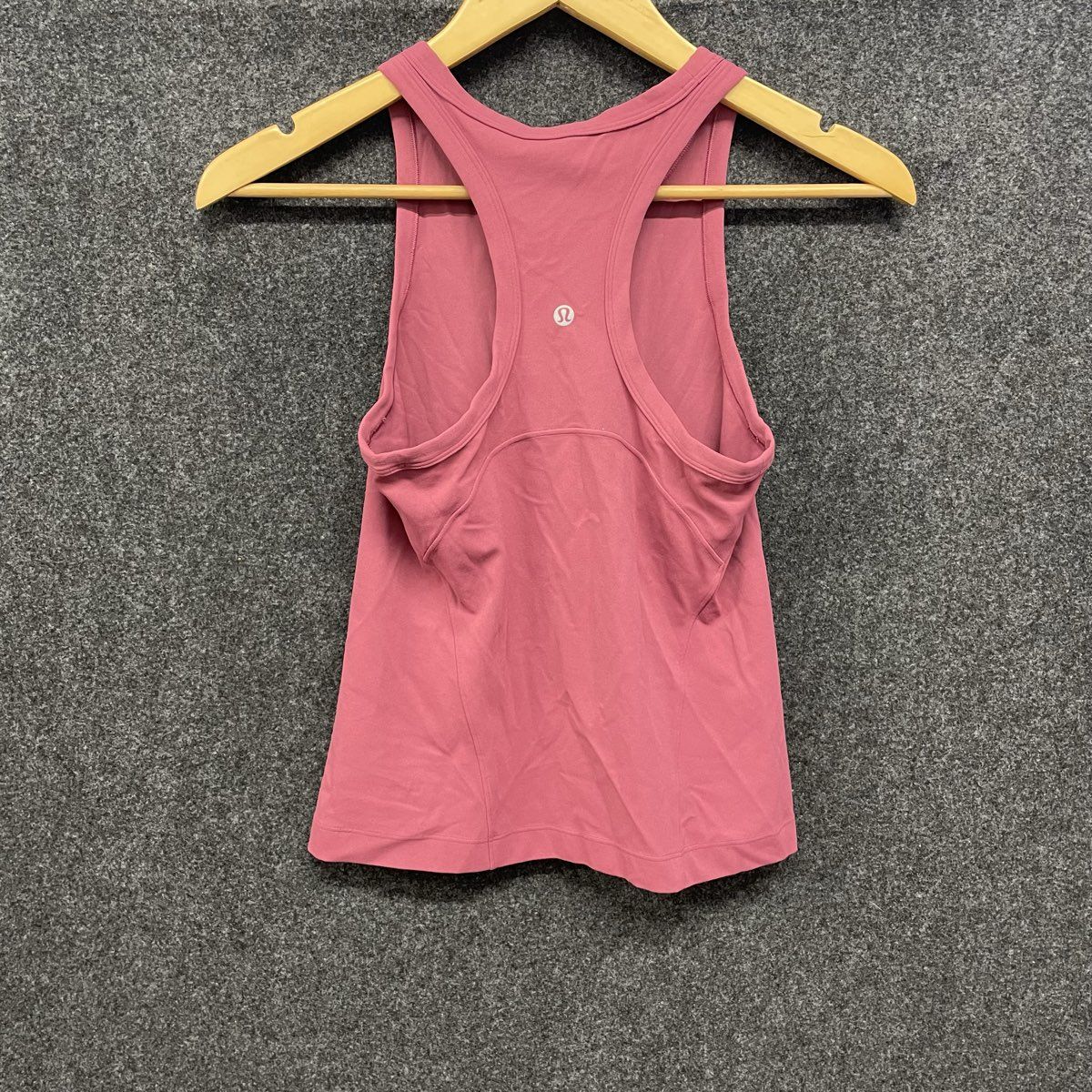 Lululemon Women's Pink High Neck Racerback Activewear Tank Top Sz 8