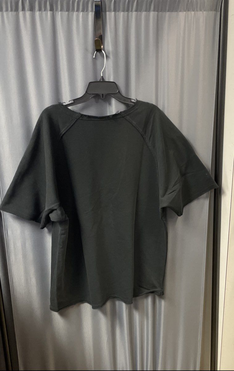 Gymshark Men's Black Lifting Club Oversized Short Sleeve Sweatshirt Sz XXL NWOT