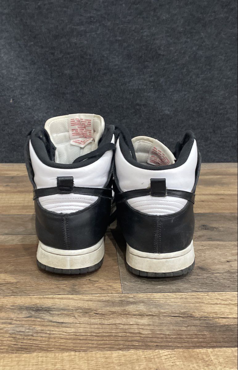 Nike Dunk High Retro Panda Black White Women's Sneakers Size 10