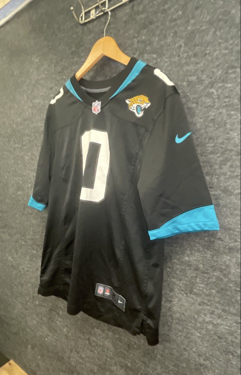 Nike Men's Jacksonville Jaguars Calvin Ridley #0 NFL Game Jersey Black Size M