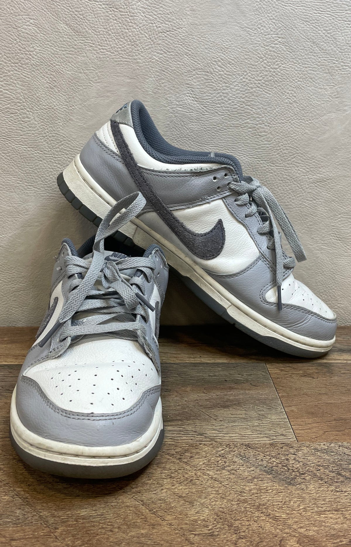 Nike Dunk Low SE Light Carbon White Grey Sneakers Men's Size 8