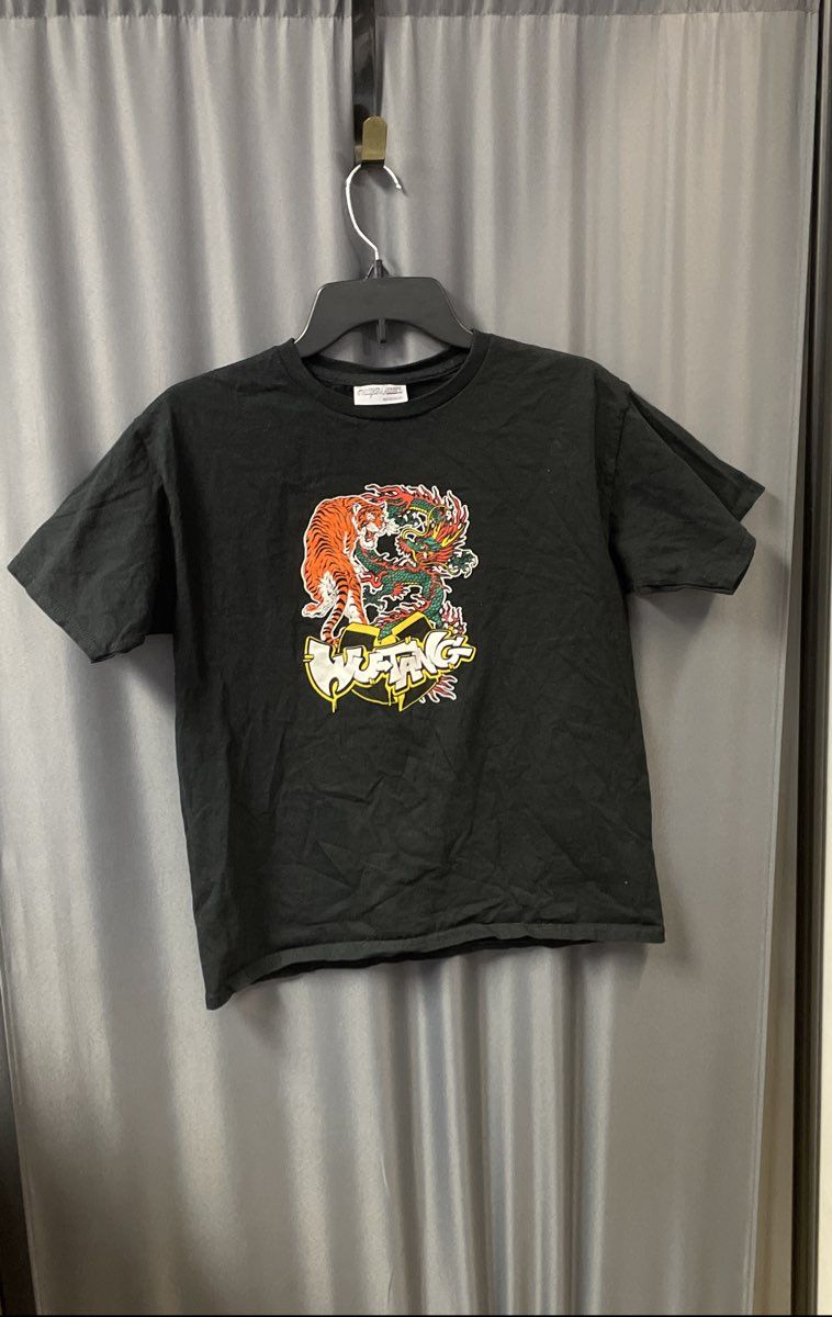 Wu-Tang Clan Dragon Tiger Graphic T-Shirt Headgear Classics Sz Kid's XL