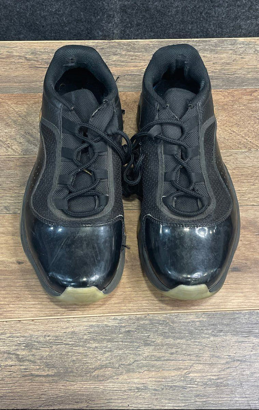 Nike Air Jordan Point Lane Black Metallic Gold Sneakers Men's Size 9.5